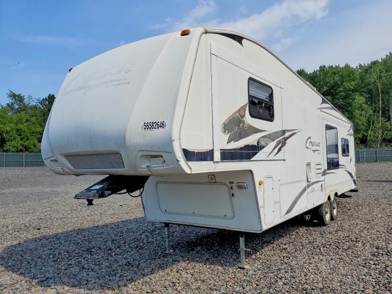2007 Keystone Cougar VIN 4YDF3112572500349 COPART salvage auction — FRONT END, BF, sold $1,050 on 2026-07-08 (photo 2)