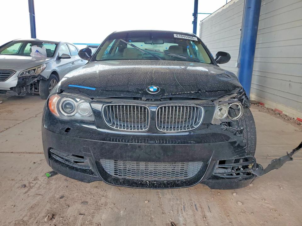 2011 BMW 1 series VIN WBAUC9C57BVM09183 COPART salvage auction — FRONT END, Az - Cert Of Title - Salvage, sold $2,050 on 2026-07-23 (photo 5)