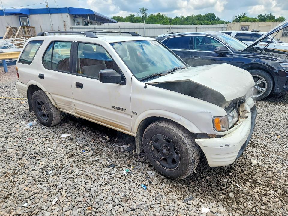 2000 Hond Passport VIN 4S6CK58W7Y4410993 COPART salvage auction — FRONT END, AL - CERT OF TITLE-SALVAGE TITLE (P), sold $150 on 2026-07-28 (photo 4)