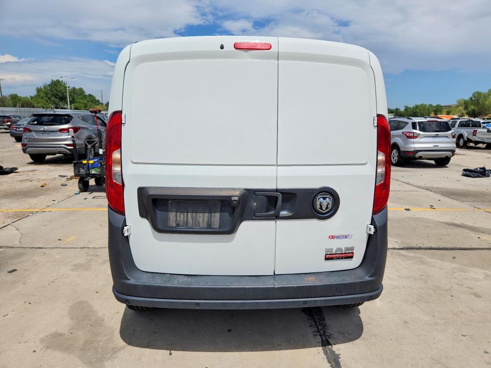 2021 Ram Promaster VIN ZFBHRFAB7M6T52915 COPART salvage auction — FRONT END, Co - Public - Salvage Title, sold $3,050 on 2026-08-03 (photo 6)