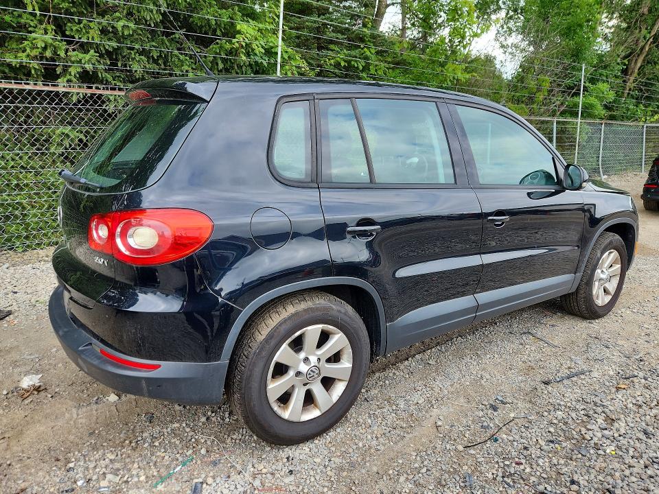 2009 Volkswagen Tiguan VIN WVGAV75N49W512367 COPART salvage auction — FRONT END, Oh - Cert Of Title-Salvage, sold $450 on 2026-08-05 (photo 3)