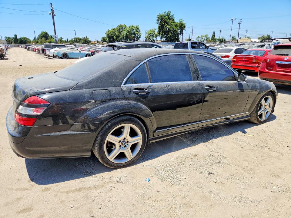 2007 Mercedes-benz S class VIN WDDNG71X87A076680 COPART salvage auction — SIDE, SC, sold $600 on 2026-08-03 (photo 3)