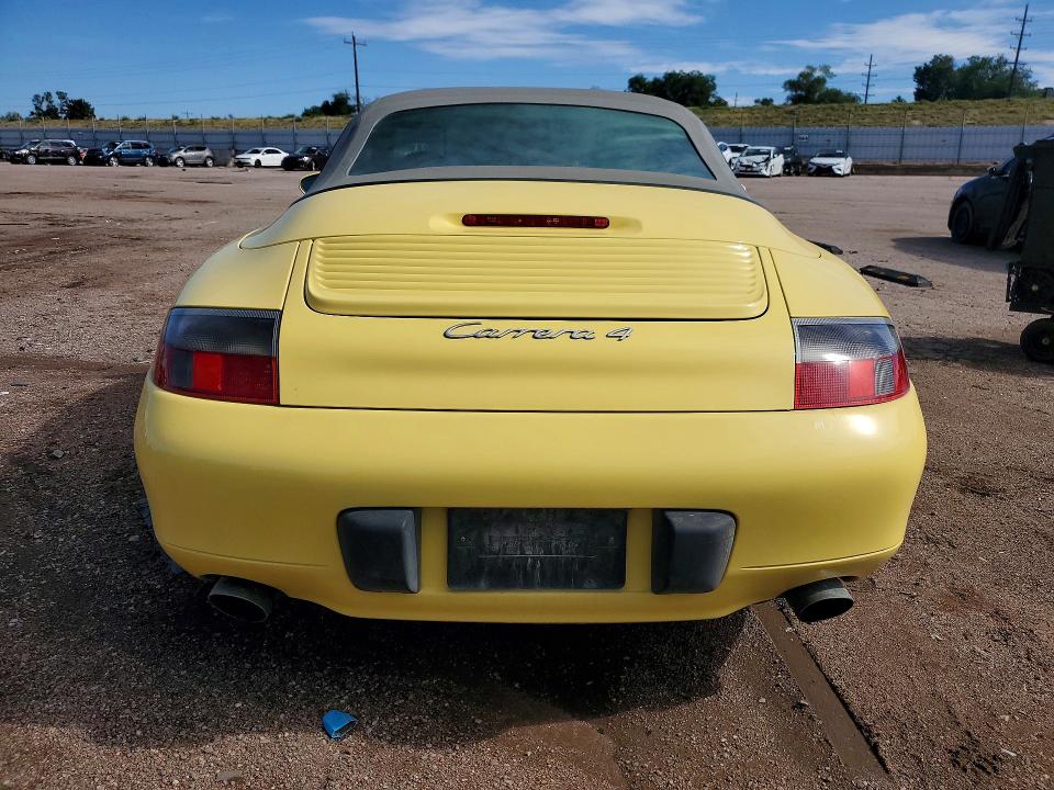 2000 Porsche 911 VIN WP0CA2999YS650467 COPART salvage auction — MINOR DENT/SCRATCHES, Co - Dis/Dlr/Exp Only Clean Title, sold $300 on 2026-08-03 (photo 6)