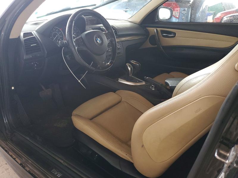 2011 BMW 1 series VIN WBAUC9C57BVM09183 COPART salvage auction — FRONT END, Az - Cert Of Title - Salvage, sold $2,050 on 2026-07-23 (photo 8)
