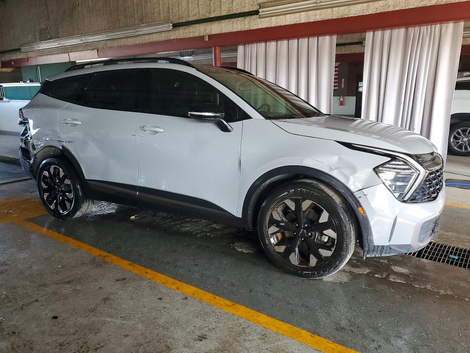 2024 Kia Sportage VIN 5XYK6CDF9RG139252 COPART salvage auction — FRONT END, IN - CERTIFICATE OF TITLE, sold $8,600 on 2026-08-20 (photo 4)