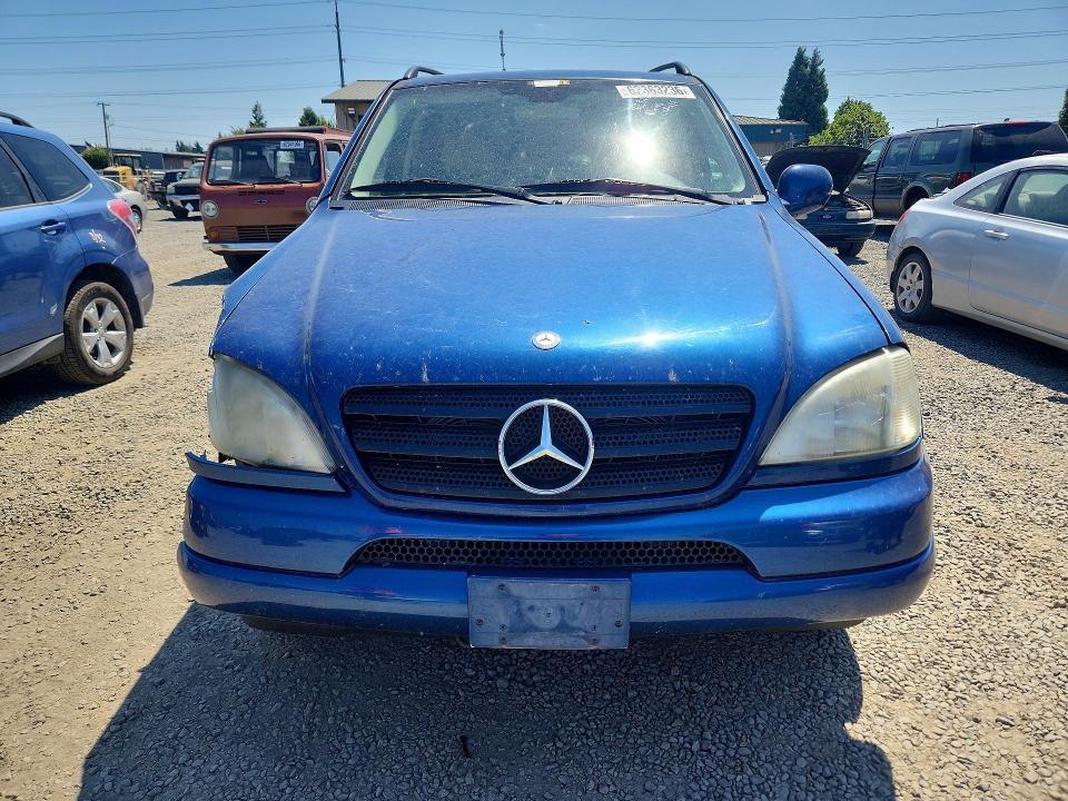 2001 Merz M-class VIN 4JGAB54E51A272178 COPART salvage auction — FRONT END, OR - CERTIFICATE OF TITLE, sold $575 on 2026-08-11 (photo 5)