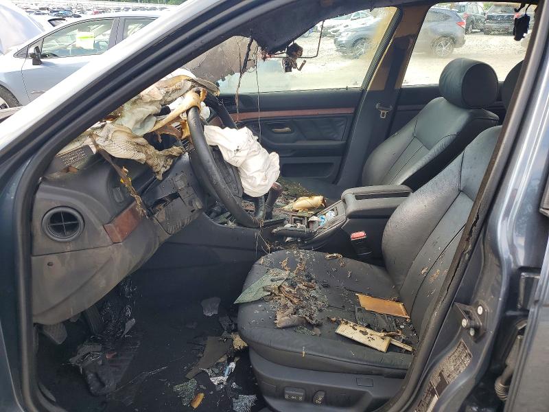 2001 BMW 5 series VIN WBADT53491CE91852 COPART salvage auction — BURN, Ma - Cert Of Title-Reconstrctd Coll, sold $175 on 2026-08-05 (photo 7)
