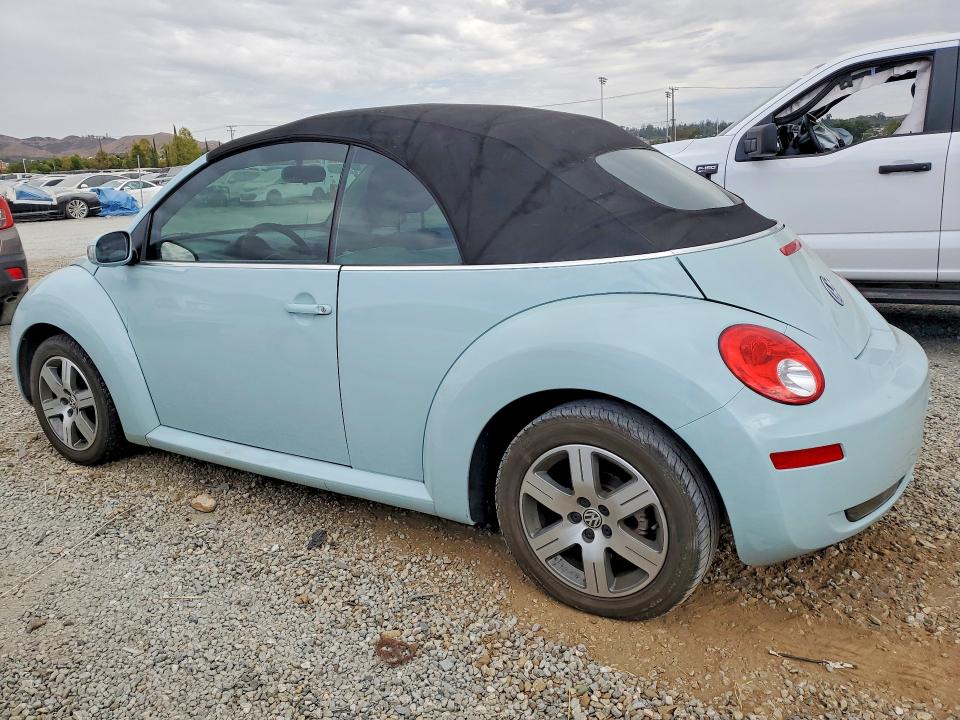 2006 Volk Beetle VIN 3VWRG31Y06M333861 COPART salvage auction — MECHANICAL, CA - DIS/DLR/EXP ONLY CLEAN TITLE, sold $900 on 2026-07-29 (photo 2)