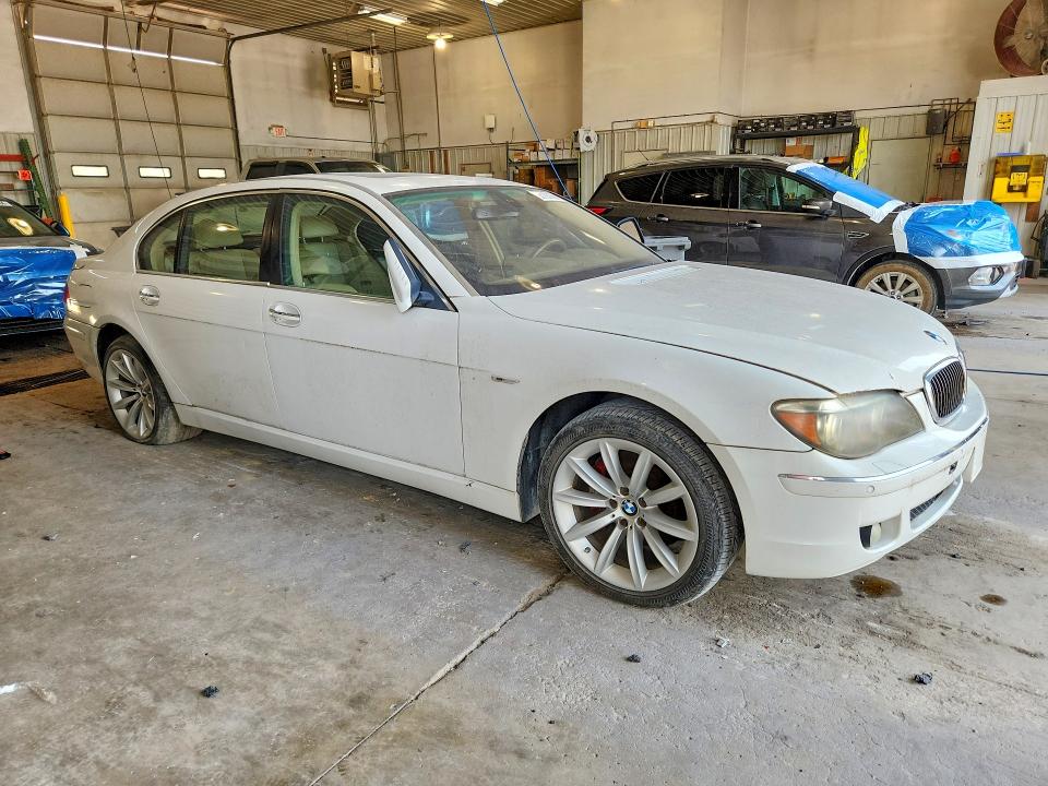 2008 BMW 7 series VIN WBAHN83578DT77629 COPART salvage auction — MECHANICAL, MO - SALVAGE CERTIFICATE OF TITLE, sold $70 on 2026-08-04 (photo 4)