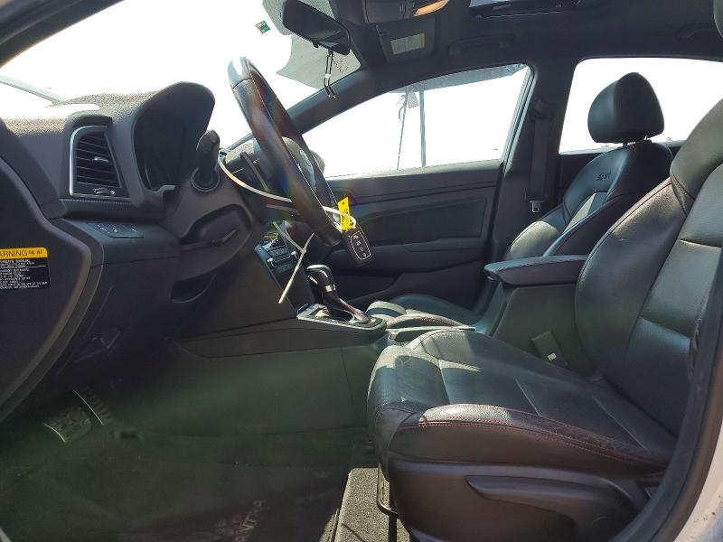 2018 Hyundai Elantra VIN KMHD04LB1JU542641 COPART salvage auction — REAR END, WA - BILL OF SALE, sold $2,300 on 2026-07-31 (photo 7)