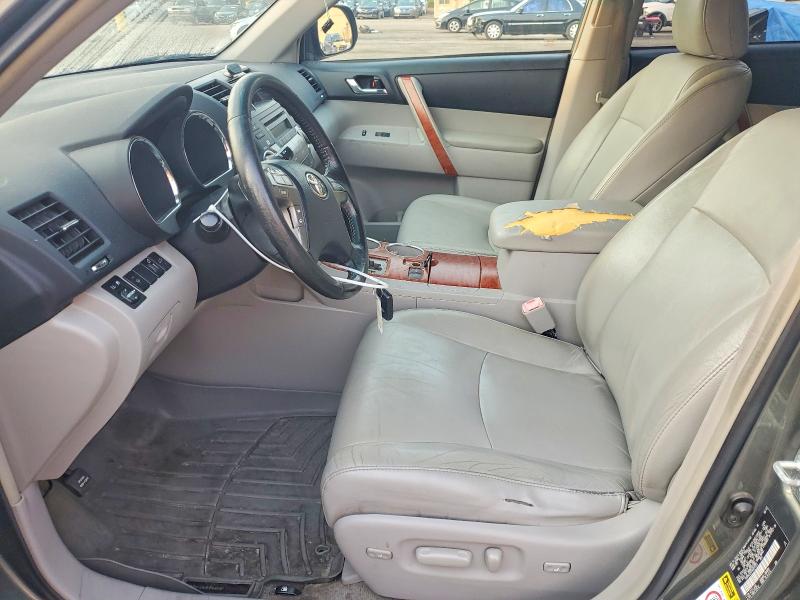 2010 Toyota Highlander VIN 5TDYK3EH7AS017227 COPART salvage auction — FRONT END, Sc - Certificate Of Title, sold $1,450 on 2026-07-31 (photo 7)
