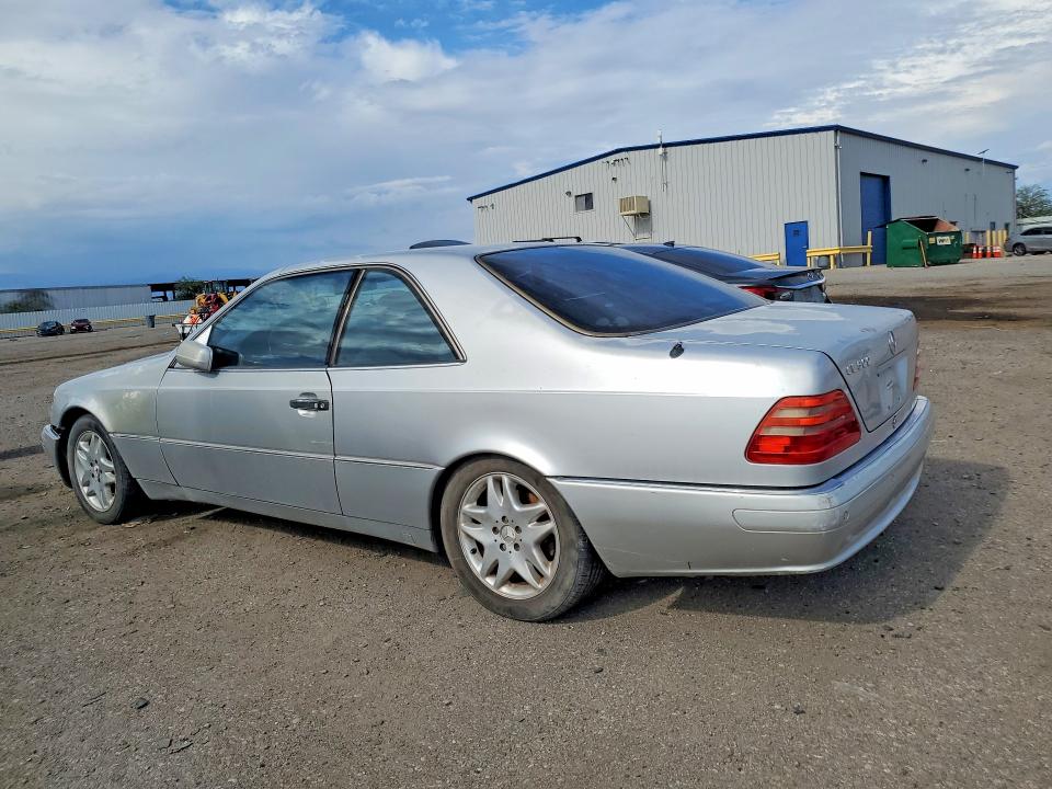 1999 Mercedes-benz Cl-class VIN WDBGA70G1XA427627 COPART salvage auction — MECHANICAL, Az - Certificate Of Title, sold $825 on 2026-07-31 (photo 2)