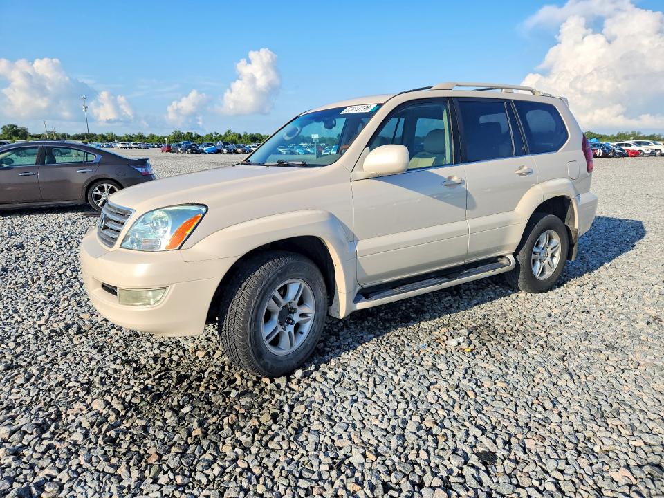 2003 Lexus Gx VIN JTJBT20X430016499 COPART salvage auction — SIDE, FL - CERTIFICATE OF TITLE, sold $1,500 on 2026-07-31 (photo 1)