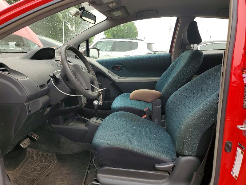2007 Toyota Yaris VIN JTDJT923375096095 COPART salvage auction — FRONT END, MA - CERT OF TITLE-SALVAGE, sold $450 on 2026-07-23 (photo 7)