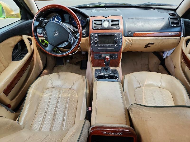 2009 Maserati Quattropor VIN ZAMFK39A790041834 COPART salvage auction — MECHANICAL, Fl - Certificate Of Title, sold $275 on 2026-08-12 (photo 8)