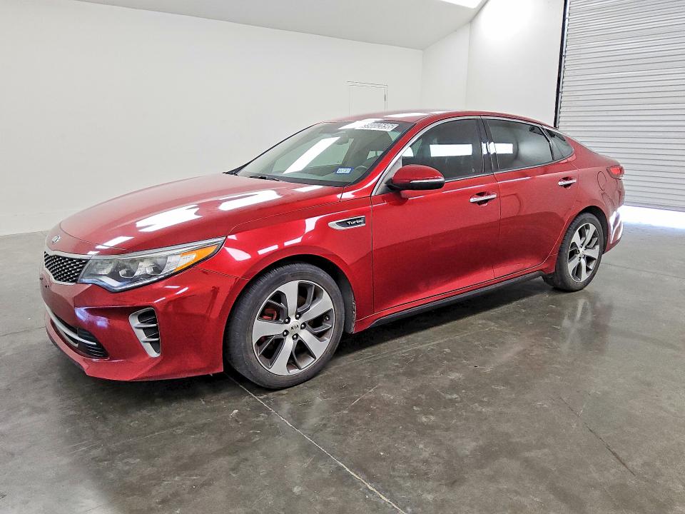 2017 Kia Optima VIN 5XXGW4L24HG147336 COPART salvage auction — HAIL, TX - CERTIFICATE OF TITLE, sold $1,600 on 2026-07-30 (photo 1)