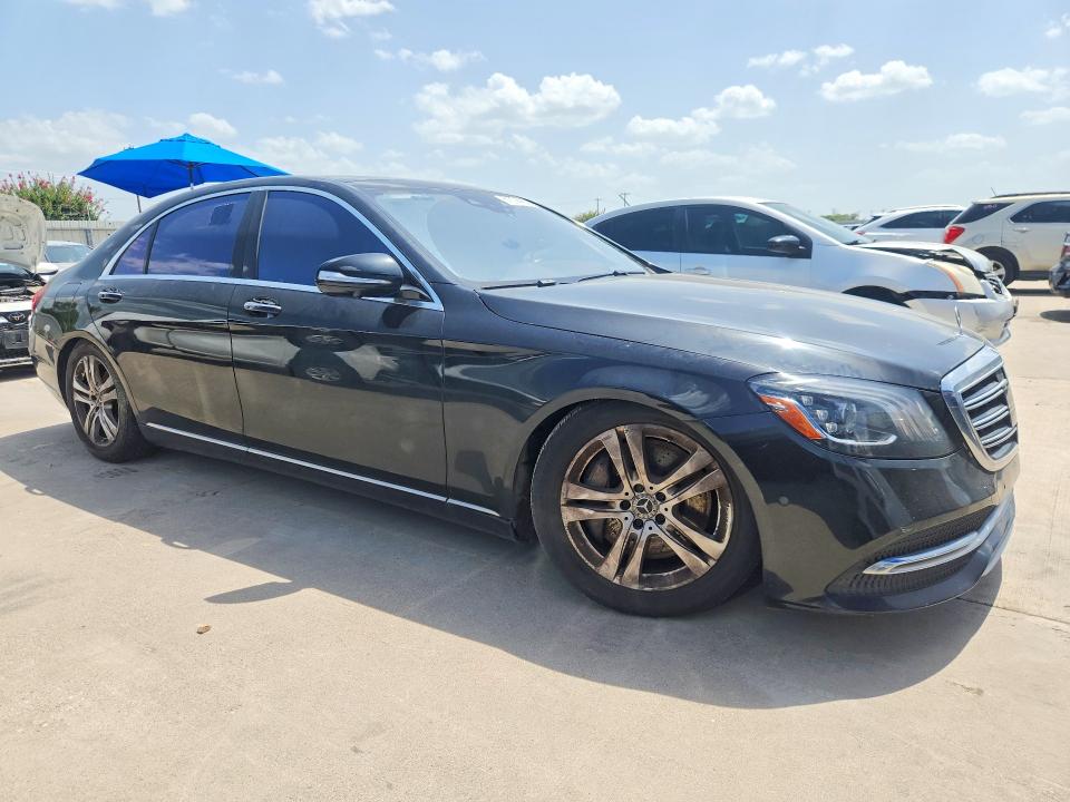 2019 Mercedes-benz S class VIN WDDUG8GB7KA491043 COPART salvage auction — MINOR DENT/SCRATCHES, Tx - Certificate Of Title, sold $19,600 on 2026-08-04 (photo 4)