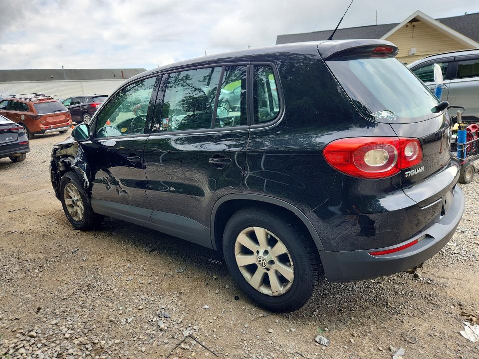 2009 Volkswagen Tiguan VIN WVGAV75N49W512367 COPART salvage auction — FRONT END, Oh - Cert Of Title-Salvage, sold $450 on 2026-08-05 (photo 2)