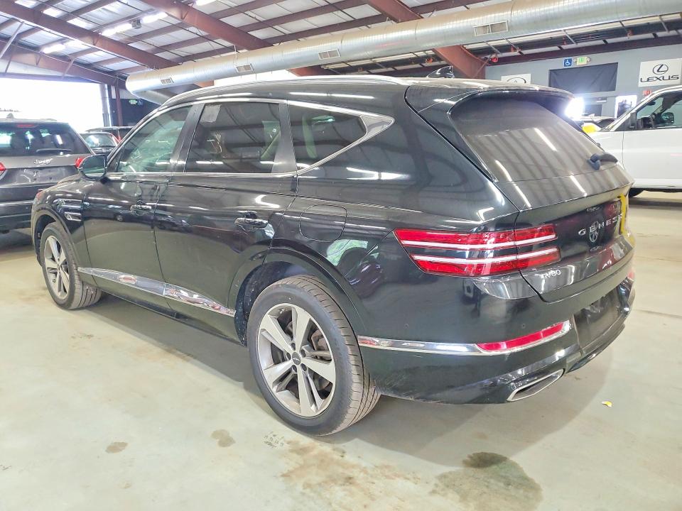 2021 Genesis Gv80 VIN KMUHBDSB5MU039553 COPART salvage auction — MINOR DENT/SCRATCHES, WV - CERTIFICATE OF TITLE (P), sold $8,800 on 2026-07-23 (photo 2)