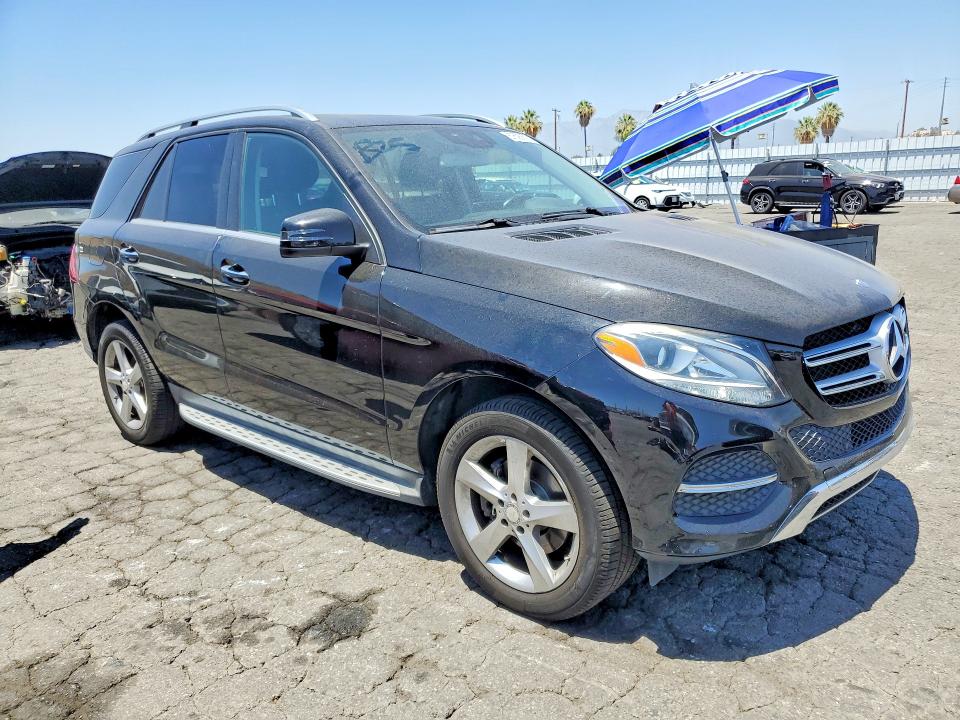 2016 Mercedes-benz Gle class VIN 4JGDA5JB7GA729088 COPART salvage auction — MINOR DENT/SCRATCHES, Ca - Dis/Dlr/Exp Only Clean Title (P), sold $9,000 on 2026-08-27 (photo 4)