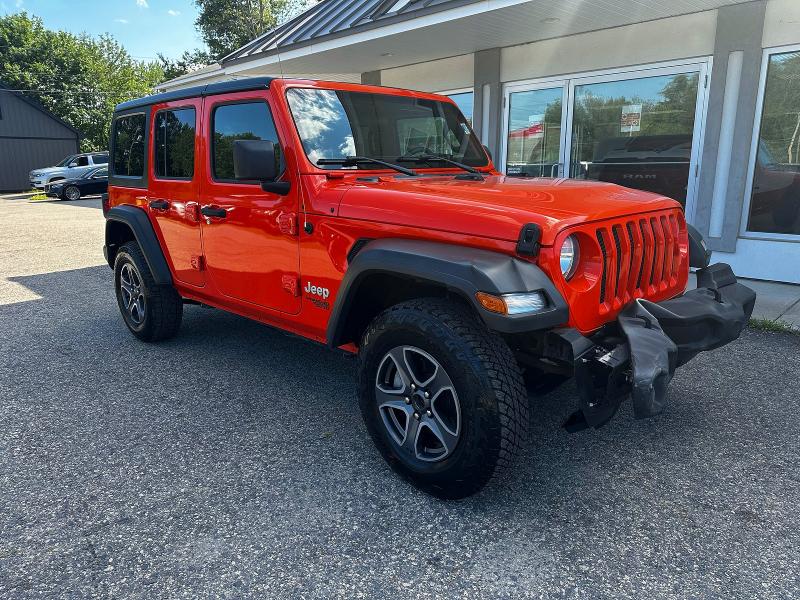 2019 Jeep Wrangler / VIN 1C4HJXDG7KW584753 COPART salvage auction — FRONT END, CT, sold $13,900 on 2026-07-31 (photo 1)