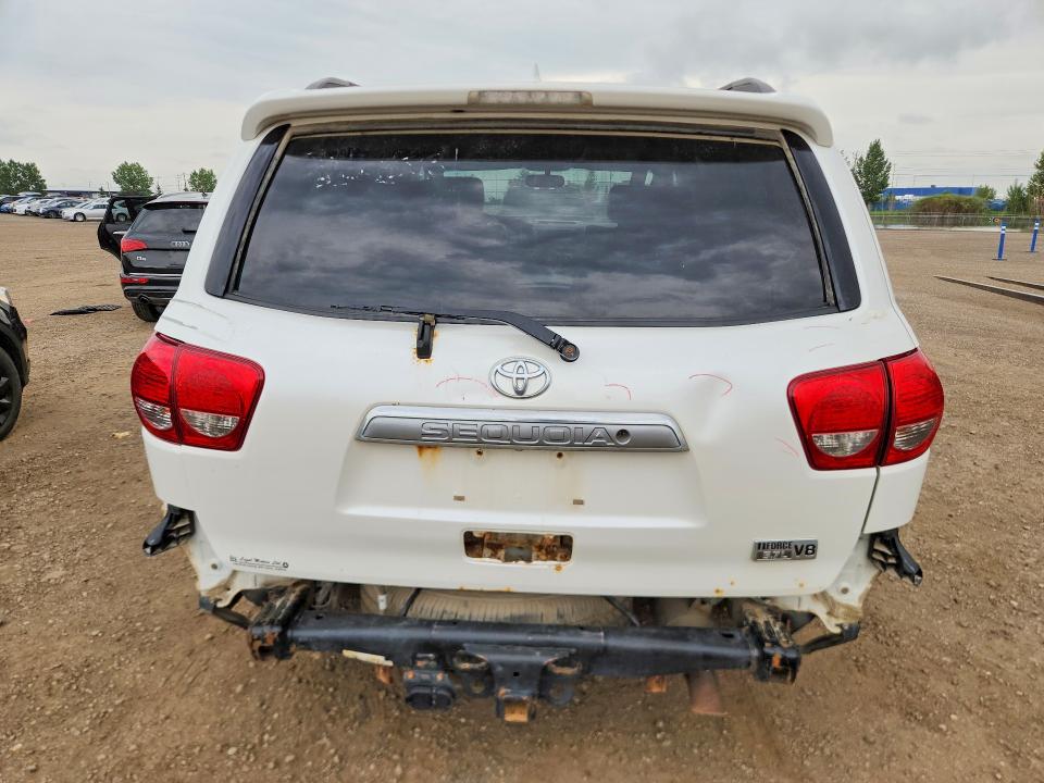 2011 Toyota Sequoia VIN 5TDDY5G15BS044436 COPART salvage auction — REAR END, AB - BOS - SALVAGE, sold $200 on 2026-07-21 (photo 6)