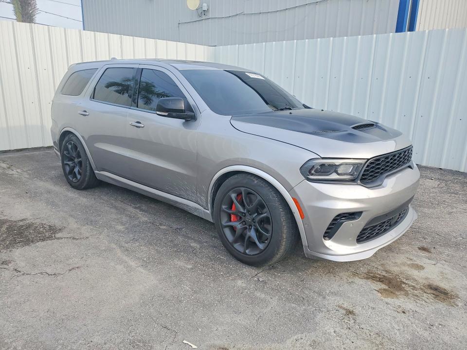 2021 Dodge Durango VIN 1C4SDJH91MC689203 COPART salvage auction — MINOR DENT/SCRATCHES, Fl - Cert Of Title-Rebuilt, sold $15,200 on 2026-07-31 (photo 4)