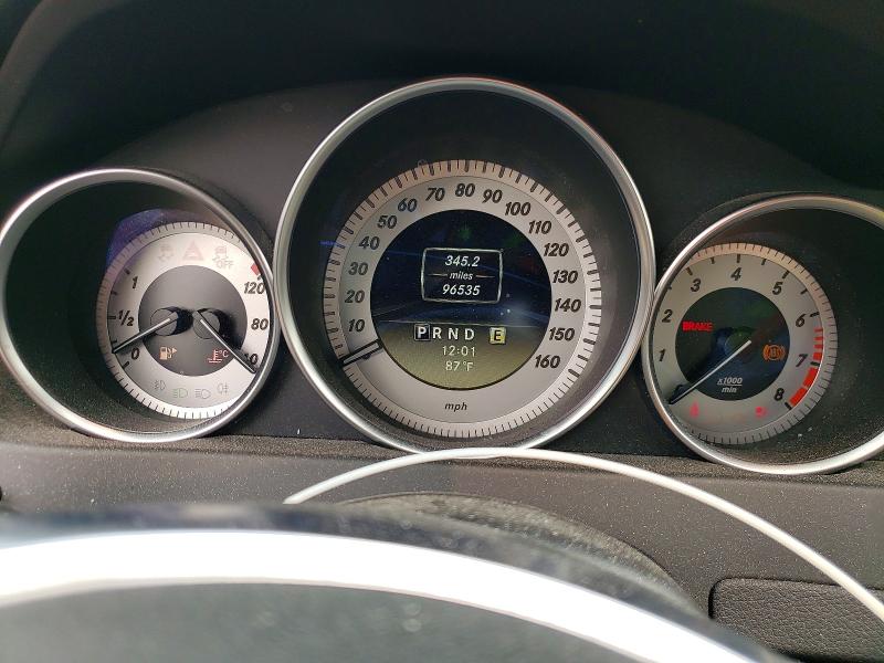 2012 Mercedes-benz C class VIN WDDGF8BB6CR196171 COPART salvage auction — MINOR DENT/SCRATCHES, Ct - Cert Of Title-Salvage, sold $875 on 2026-08-04 (photo 9)