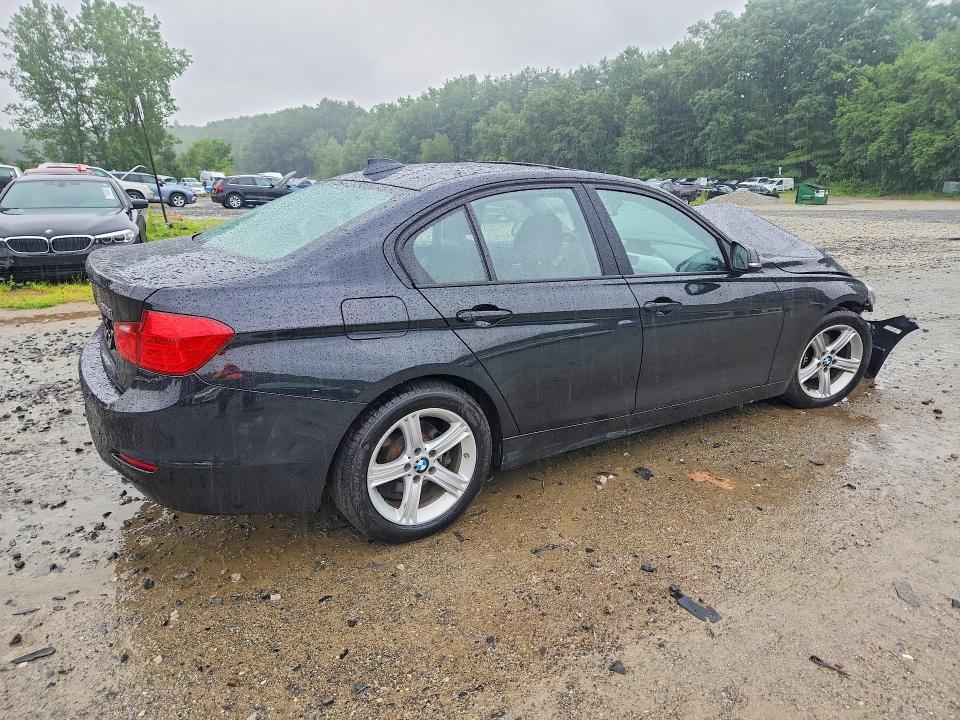 2013 BMW 3 series VIN WBA3B3C57DF532345 COPART salvage auction — FRONT END, Ma - Cert Of Title-Reconstrctd Coll, sold $400 on 2026-08-06 (photo 3)