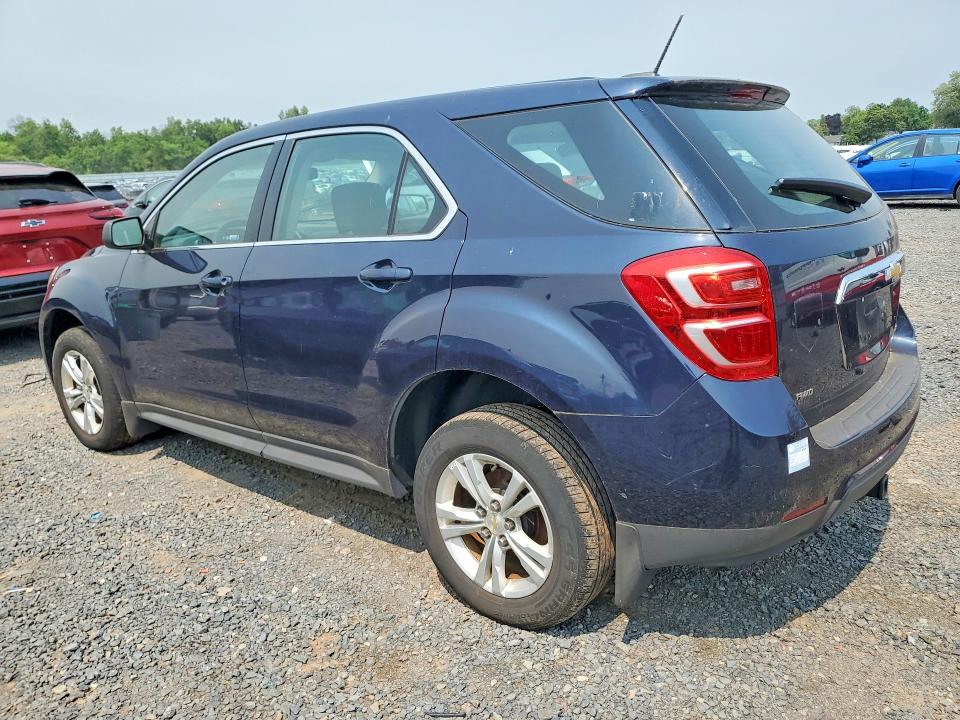 2016 Chev Equinox VIN 2GNFLEEK5G6150204 COPART salvage auction — MINOR DENT/SCRATCHES, NJ - CERTIFICATE OF TITLE, sold $750 on 2026-07-17 (photo 2)