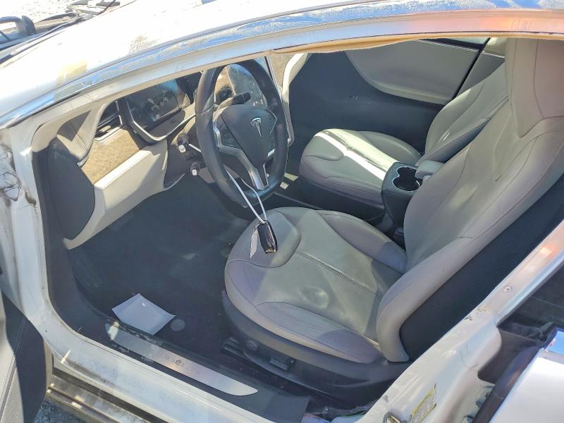 2014 Tesla Model s VIN 5YJSA1H11EFP57345 COPART salvage auction — FRONT END, Ca - Salvage Certificate, sold $1,200 on 2026-08-04 (photo 7)