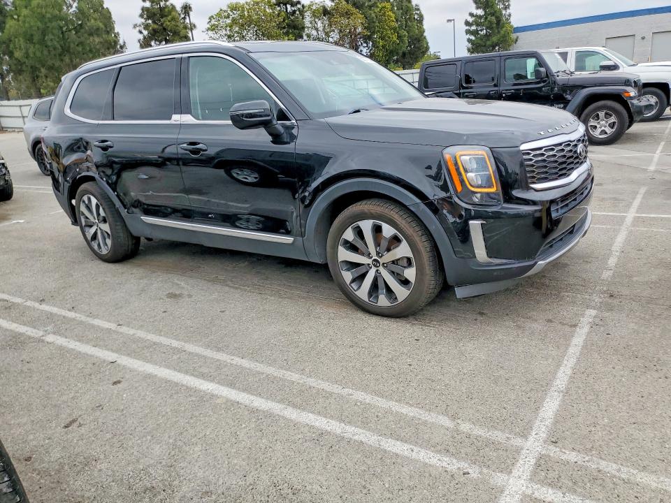 2021 Kia Telluride VIN 5XYP34HC2MG184272 COPART salvage auction — REAR END, LQ, sold $8,100 on 2026-07-28 (photo 4)