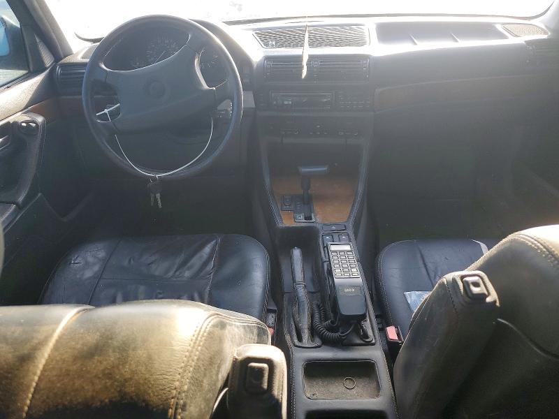 1988 BMW 7 series VIN WBAGC831XJ2767947 COPART salvage auction — MECHANICAL, Ga - Certificate Of Title, sold $975 on 2026-07-27 (photo 8)