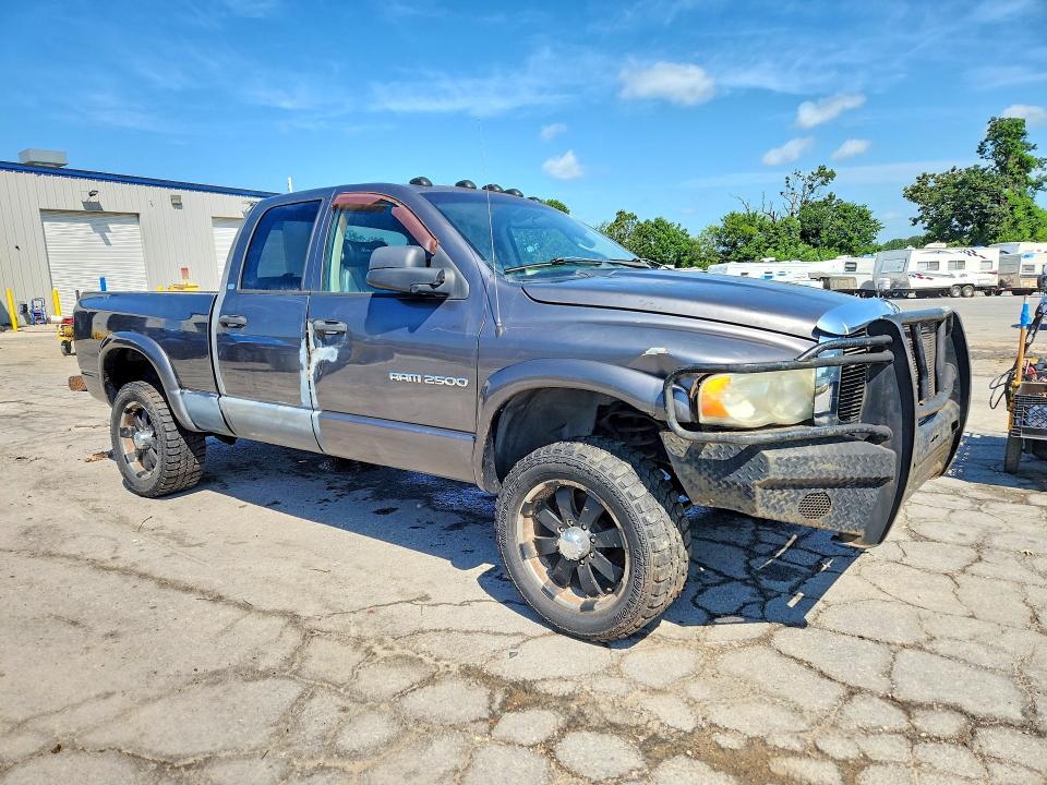 2003 Dodge Ram 2500 VIN 1D7KU28D93J641121 COPART salvage auction — HAIL, Mo - Salvage Certificate Of Title, sold $1,750 on 2026-08-02 (photo 4)
