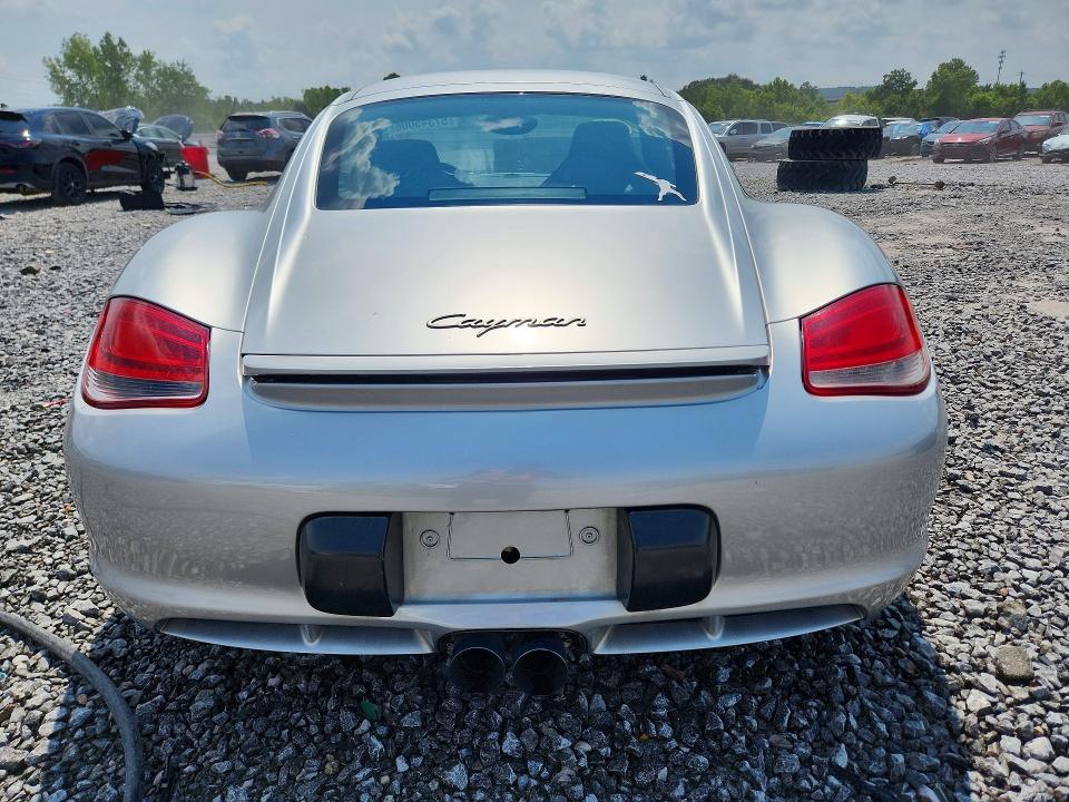 2010 Porsche Cayman VIN WP0AA2A89AU760150 COPART salvage auction — FRONT END, Al - Cert Of Title-Salvage Title, sold $14,100 on 2026-08-04 (photo 6)