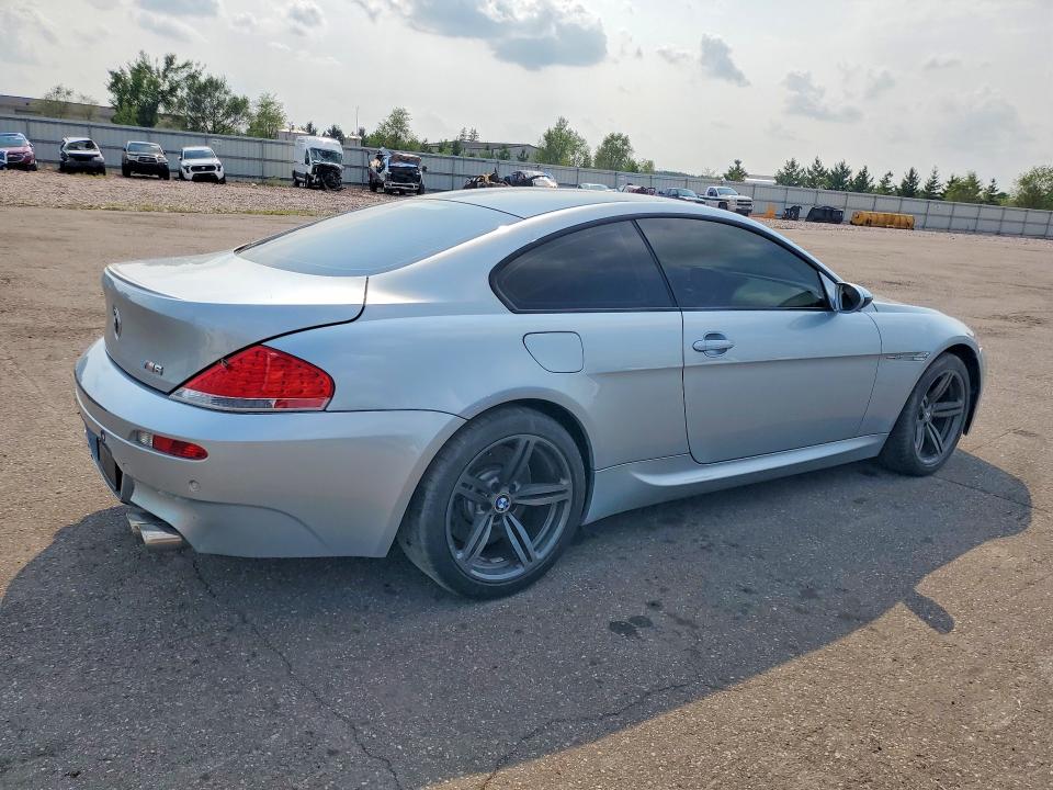 2007 BMW M6 VIN WBSEH93547CY23543 COPART salvage auction — REAR END, Mn - Cert Of Title-Salvage, sold $10,300 on 2026-08-04 (photo 3)