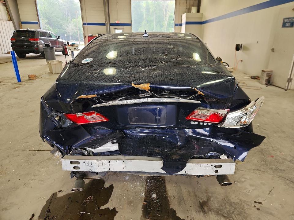 2011 Lexus ES350 VIN JTHBK1EG2B2456649 COPART salvage auction — REAR END, Va - Cert Of Title - Salvage, sold $650 on 2026-07-31 (photo 6)