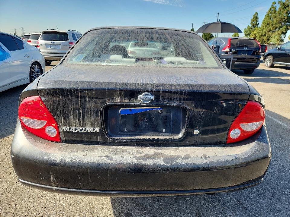 2001 Nissan Maxima VIN JN1CA31D81T830564 COPART salvage auction — FRONT END, Ca - Salvage Certificate, sold $150 on 2026-07-23 (photo 6)