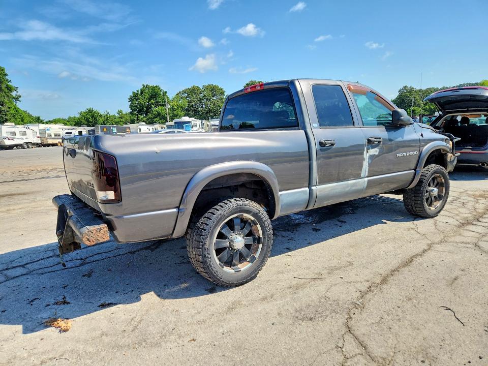2003 Dodge Ram 2500 VIN 1D7KU28D93J641121 COPART salvage auction — HAIL, Mo - Salvage Certificate Of Title, sold $1,750 on 2026-08-02 (photo 3)