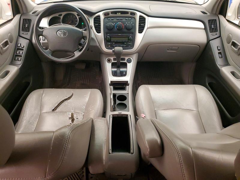 2007 Toyota Highlander VIN JTEHP21A870200910 COPART salvage auction — MINOR DENT/SCRATCHES, On - Permit No Brand - Unfit, sold $275 on 2026-07-29 (photo 8)