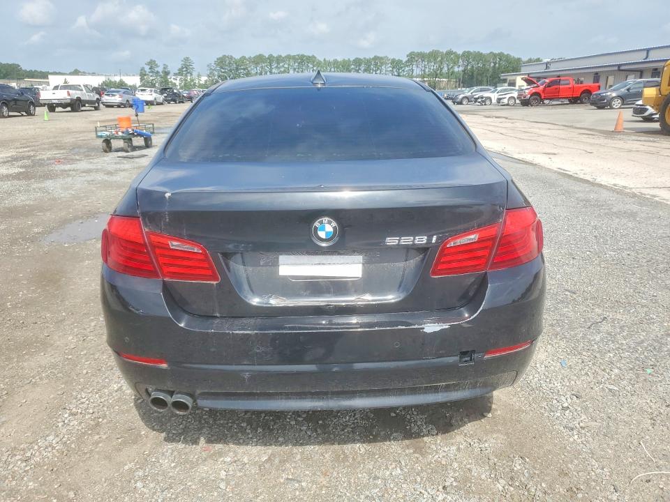 2011 BMW 5 series VIN WBAFR1C57BC741239 COPART salvage auction — FRONT END, Sc - Dealer Only Salvage Title, sold $350 on 2026-08-03 (photo 6)