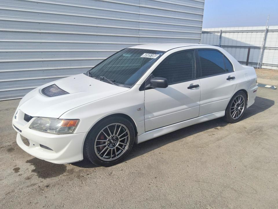 2005 Mitsubishi Evo VIN JA3AH36D75U044942 COPART salvage auction — MECHANICAL, CA - CERTIFICATE OF TITLE, sold $20,500 on 2026-08-20 (photo 1)