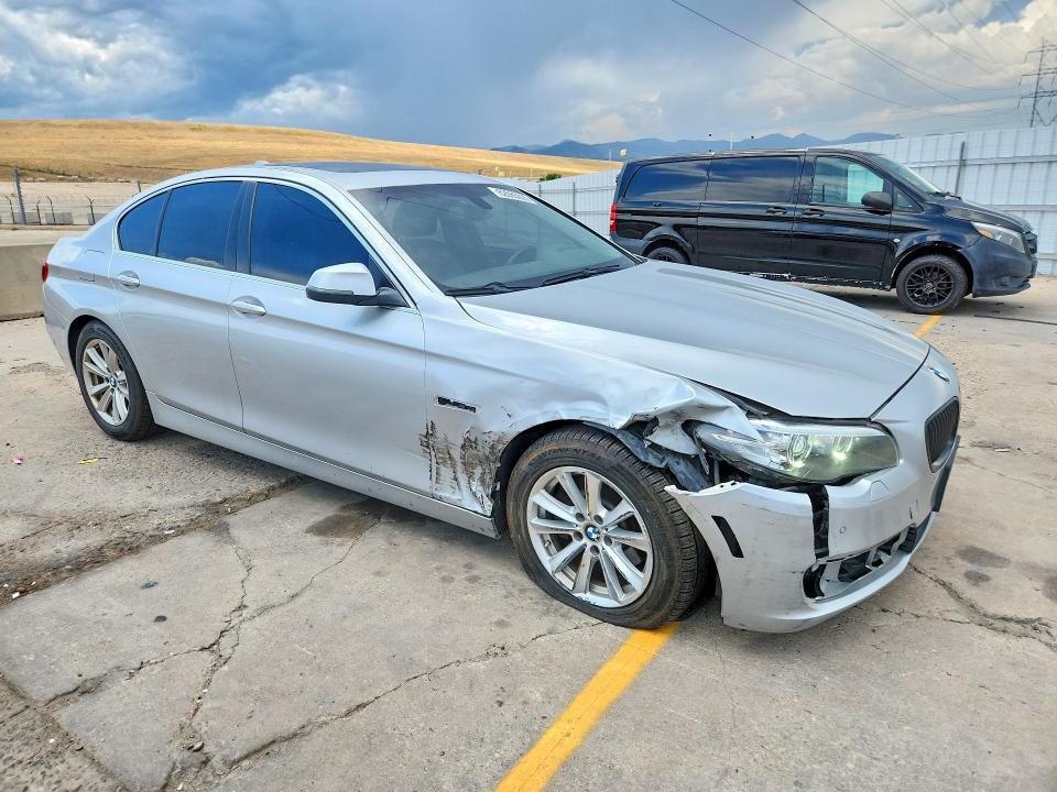 2014 BMW 5 series VIN WBA5A7C58ED613015 COPART salvage auction — FRONT END, CO - PUBLIC - SALVAGE TITLE (P), sold $1,100 on 2026-08-03 (photo 4)