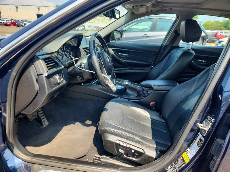 2013 BMW 3 series VIN WBA3B5C59DF596754 COPART salvage auction — MECHANICAL, CT - CERTIFICATE OF TITLE, sold $450 on 2026-07-31 (photo 7)
