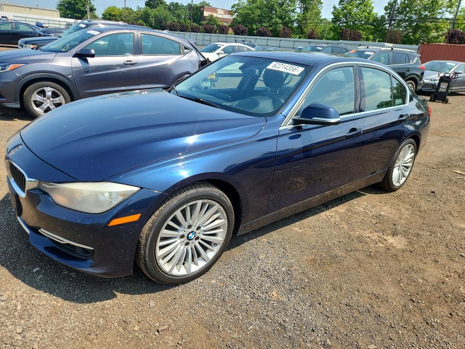 2013 BMW 3 series VIN WBA3B5C59DF596754 COPART salvage auction — MECHANICAL, CT - CERTIFICATE OF TITLE, sold $450 on 2026-07-31 (photo 1)