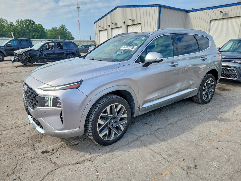 2021 Hyundai Santa fe VIN 5NMS5DAL7MH365646 — COPART salvage auction photo