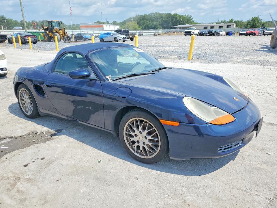 2000 Porsche Boxster VIN WP0CA2987YU627958 COPART salvage auction — WATER/FLOOD, AL - CERT OF TITLE-SALVAGE TITLE, sold $1,100 on 2026-08-13 (photo 4)