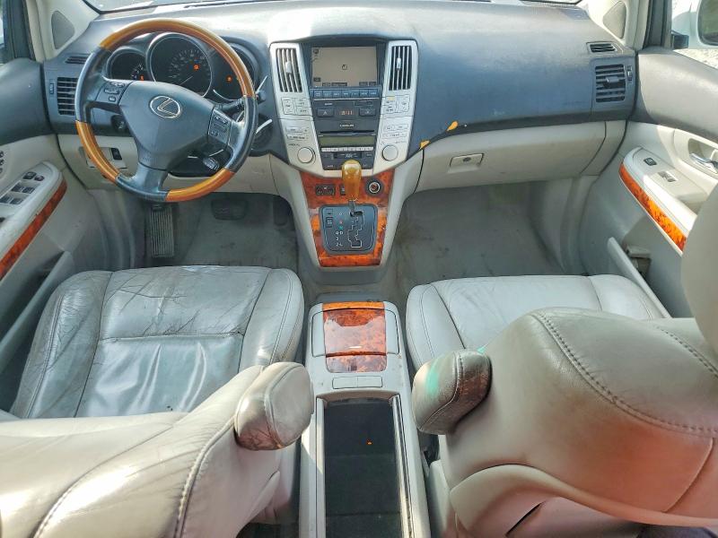 2008 Lexus Rx350 VIN 2T2HK31U68C087836 COPART salvage auction — FRONT END, MA - CERTIFICATE OF TITLE, sold $375 on 2026-07-23 (photo 8)
