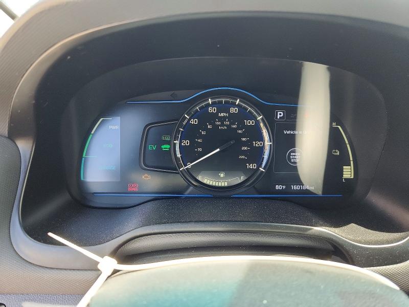2019 Hyundai Ioniq VIN KMHC65LC7KU179868 COPART salvage auction — FRONT END, Ca - Salvage Certificate, sold $800 on 2026-07-14 (photo 9)