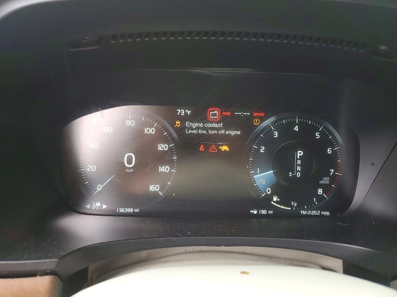 2017 Volvo S90 VIN YV1A22ML7H1001984 COPART salvage auction — FRONT END, CZ, sold $2,000 on 2026-08-05 (photo 9)